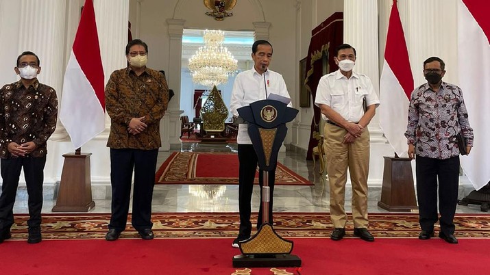 Jokowi Sampaikan Keterangan tentang UU Cipta Kerja (Dok Ist)