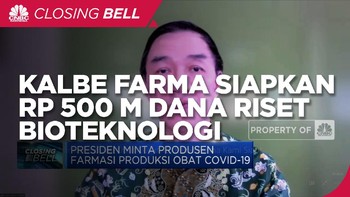 Kalbe Farma Siapkan Rp 500 Miliar Dana Riset Bioteknologi