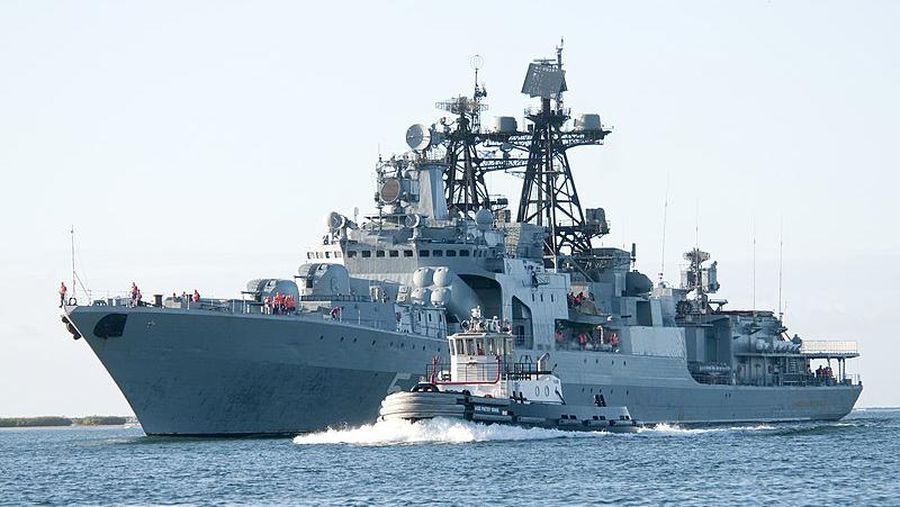 Kapal perang Admiral Panteleyev File AP/Dita Alangkara