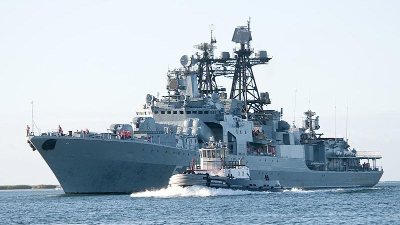 Kapal perang Admiral Panteleyev File AP/Dita Alangkara