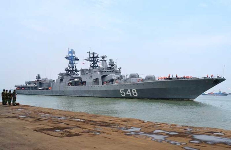 Kapal perang Admiral Panteleyev File AP/Dita Alangkara