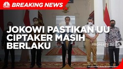Meski Direvisi, Jokowi Pastikan UU Ciptaker Tetap Berlaku
