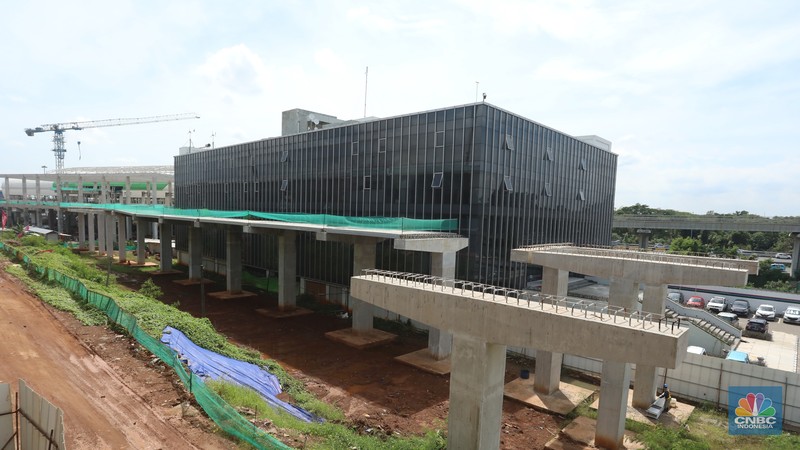 Proyek Kereta Cepat Jakarta Bandung (KCJB) di Jakarta, Senin (29/11/2021). (CNBC Indonesia/Andrean Kristianto) Proyek Kereta Cepat Jakarta Bandung (KCJB) di Jakarta, Senin (29/11/2021). (CNBC Indonesia/Andrean Kristianto)