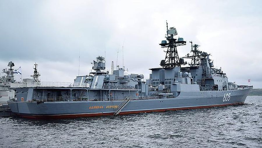 Admiral Panteleyev (Tangkapan layar Militär Russian Navy)
