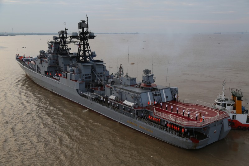 Admiral Panteleyev (Tangkapan layar Militär Russian Navy)