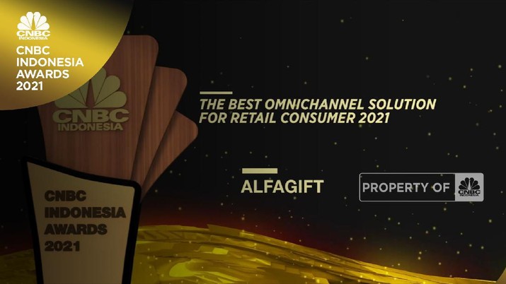 Alfagift Raih 'The Best Omnichannel Solution for Retail Consumer 2021'