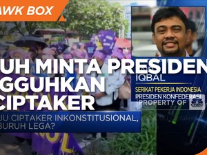 Buruh Minta Presiden Tangguhkan Implementasi UU Ciptaker