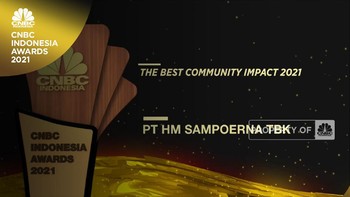 HM Sampoerna Raih Penghargaan 'The Best Community Impact 2021