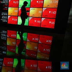 Sikapi Agresivitas The Fed, IHSG Sesi 1 Surut ke Zona Merah