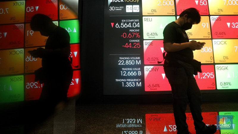 Ilustrasi Bursa Efek Indonesia (CNBC Indonesia/Andrean Kristianto)