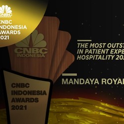 Layanan Kelas Dunia, Mandaya Hospital Raih CNBC Awards 2021