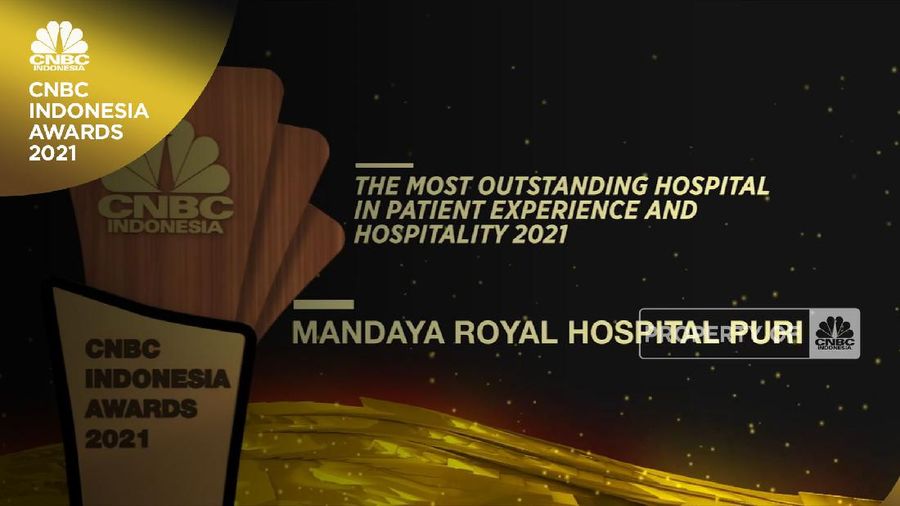 Mandaya Royal Hospital Puri Raih 'The Most Outstanding Hospital in Patient Experience and Hospitality'