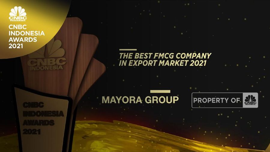 Mayora Group Raih 'The Best FMCG Company UIN Export Market 2021'