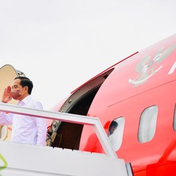 Jokowi Bertolak ke Jatim, Resmikan Bendungan Tugu & Gongseng