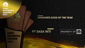 PT Sasa Inti Raih Penghargaan 'Consumer Good of The Year'