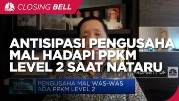 Antisipasi Pengusaha Mal Hadapi PPKM Level 2 Saat Nataru