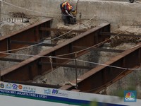 Banyak Kendala, MRT Jakarta Fase 2A Nembus Perut Bumi 27 M