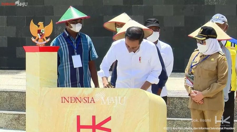 Peresmian Bendunga Gongseng