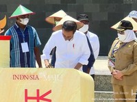 Diresmikan Jokowi, Ini Bendungan Raksasa Gongseng Garapan HK
