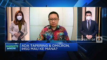 Omicron & Tapering Off, IHSG Melemah di Awal Perdagangan