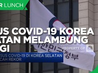 Kasus Covid-19 Korea Selatan Melambung Tinggi