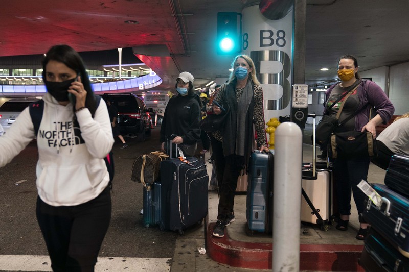 Kemunculan kasus virus Omicron di Amerika Serikat. (AP/Jae C. Hong)