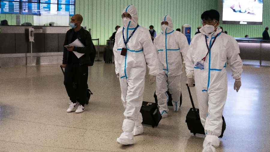 Kemunculan kasus virus Omicron di Amerika Serikat. (AP/Jae C. Hong)