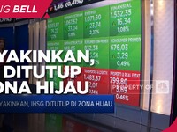 Market Focus: Menyakinkan, IHSG Ditutup di Zona Hijau