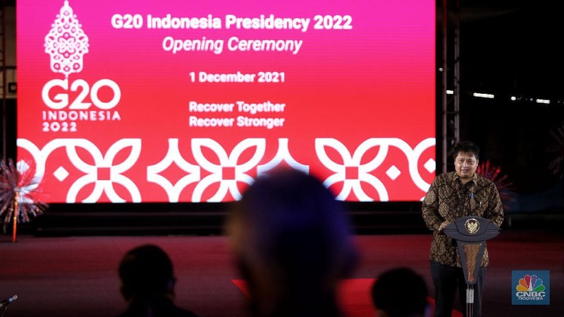 Opening Ceremony Presidensi G20 Indonesia (CNBC Indonesia/Andrean Kristianto)
