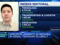 Tak Terganggu Omicron, IHSG Sesi I Ditutup Menghijau