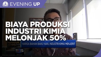 Bahan Baku Naik, Biaya Produksi Industri Kimia Melonjak 50%