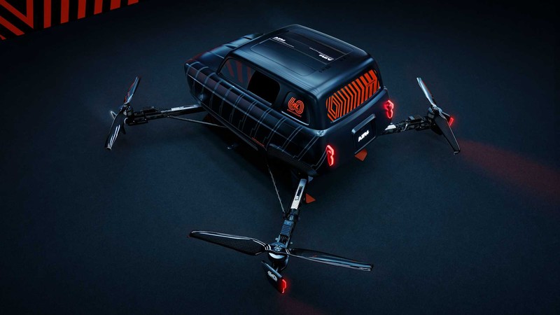 Drone mobil Renault Air4 (Dok: Renault) Drone mobil Renault Air4 (Dok: Renault)