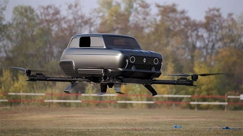 Konvention komprimeret Repressalier Ini Penampakan Drone Raksasa Berwajah Mobil 'Terbang'