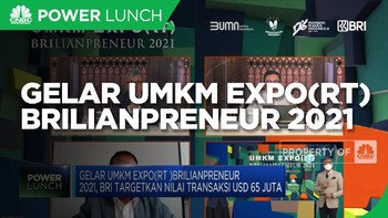 Gelar UMKM EXPO(RT) Brilianpreneur 2021
