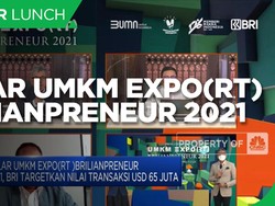 Gelar UMKM EXPO(RT) Brilianpreneur 2021