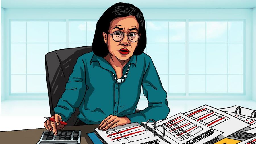 Infografis/Tidak Hanya MPR saja, Belanja Jokowi & Prabowo Dipangkas Sri Mulyani!/Aristya Rahadian