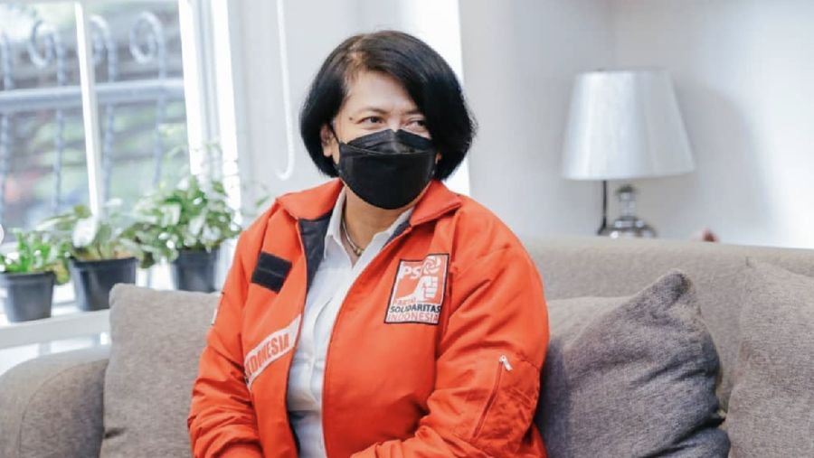 Mantan Direktur Keuangan dan Investasi BUMN PT Pupuk Indonesia, Listiarini Dewajanti, bergabung dengan PSI. (Tangkapan layar ig psi_id)