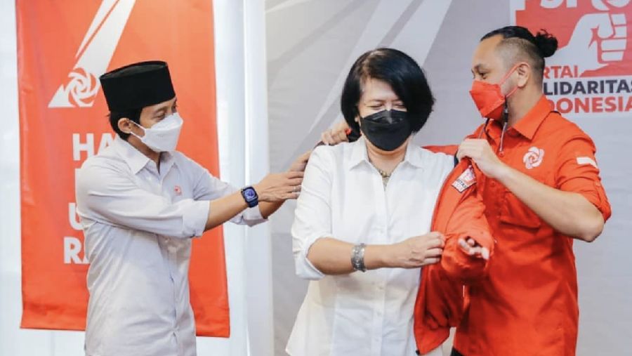 Mantan Direktur Keuangan dan Investasi BUMN PT Pupuk Indonesia, Listiarini Dewajanti, bergabung dengan PSI. (Tangkapan layar ig psi_id)
