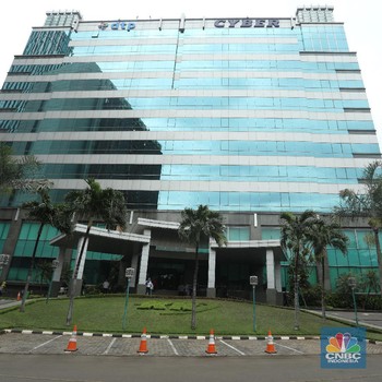 Ini Kondisi Gedung Cyber Usai Terbakar, Makan Korban 2 Orang