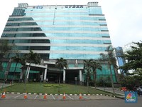 Ini Kondisi Gedung Cyber Usai Terbakar, Makan Korban 2 Orang
