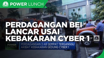 Perdagangan BEI Lancar Lagi Usai Kebakaran Gedung Cyber 1