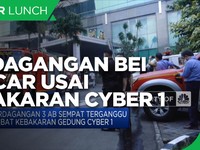 Perdagangan BEI Lancar Lagi Usai Kebakaran Gedung Cyber 1