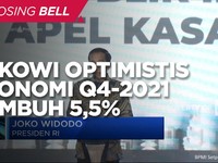 Presiden Jokowi Optimistis Ekonomi Q4-2021 Tumbuh Hingga 5,5%