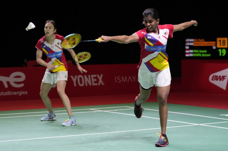 Greysia Polii/Apriyani Rahayu dinobatkan BWF menjadi ganda putri terbaik 2021. (AP/Dita Alangkara) Greysia Polii/Apriyani Rahayu dinobatkan BWF menjadi ganda putri terbaik 2021. (AP/Dita Alangkara)