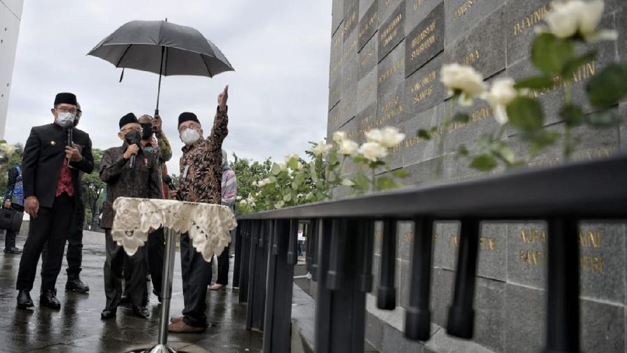 Peresmian Monumen Pahlawan COVID-19 Jabar, Ist