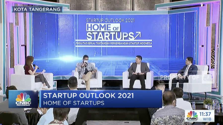 Sandiaga Uno, Menteri Pariwisata dan Ekonomi Kreatif. (Tangkapan layar CNBC TV)