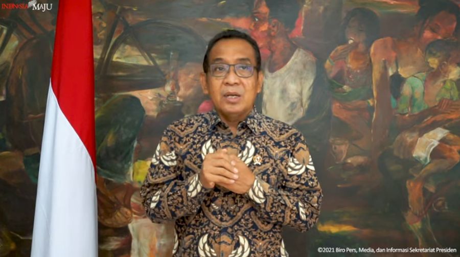 Menteri Sekretaris Negara, Pratikno (Tangkapan Layar via Youtube Sekretariat Presiden)