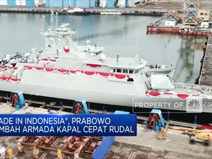 Prabowo Tambah Armada Kapal Cepat Rudal