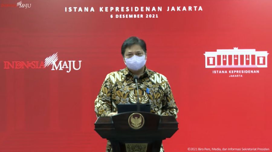Keterangan Pers Menteri Terkait Evaluasi PPKM, Kantor Presiden, 6 Desember 2021