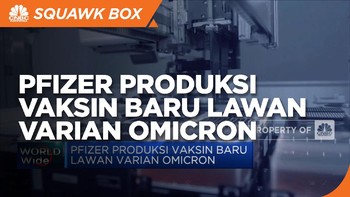 Pfizer Produksi Vaksin Baru Lawan Varian Omicron